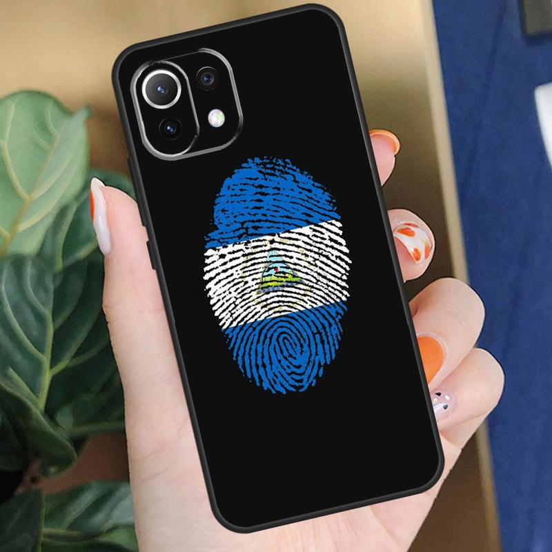 Nicaragua Flag Case For Xiaomi 15 14 Ultra 13T 14T 15T Pro 17 Pro Max POCO F8 F7 F5 F6 X5 X6 X7 Pro Coque