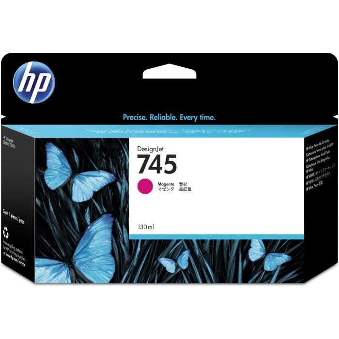 HP Cartouche d'encre 745 - Magenta 130ml