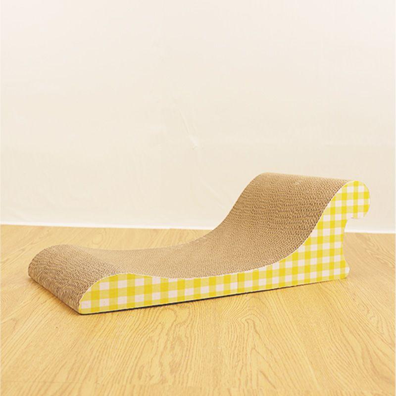 

Scratch Board Cat Nest Integrated Scratch-Resistant Abrasion Resistant Large Corrugated Paper Cat Claw Grinding Board Toy Pet Supplies Chaise Longue Chaise longue