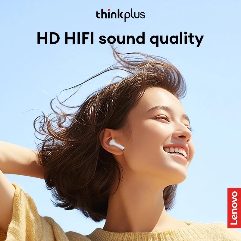 Original Lenovo LP2 Pro TWS Bluetooth 5.4 Earphones 18H Long Standby Time Headphone Cinema-quality Sound Dustproof Headset