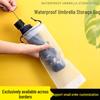 Translucent Waterproof Drawstring Umbrella Storage Bag for Outdoor & Car Use