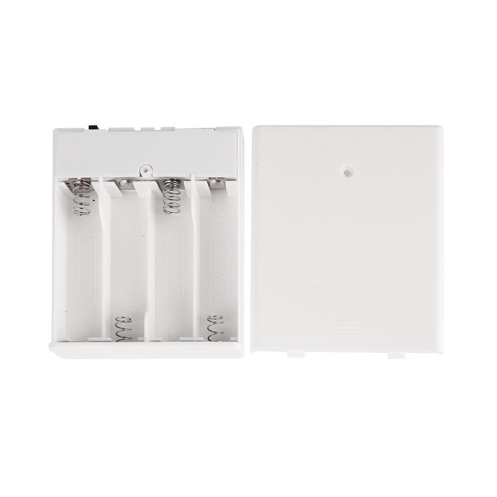 

Long Lasting USB Battery Pack AA Battery LED Lights Adapter Power Supply Party Decorations white-4pcs