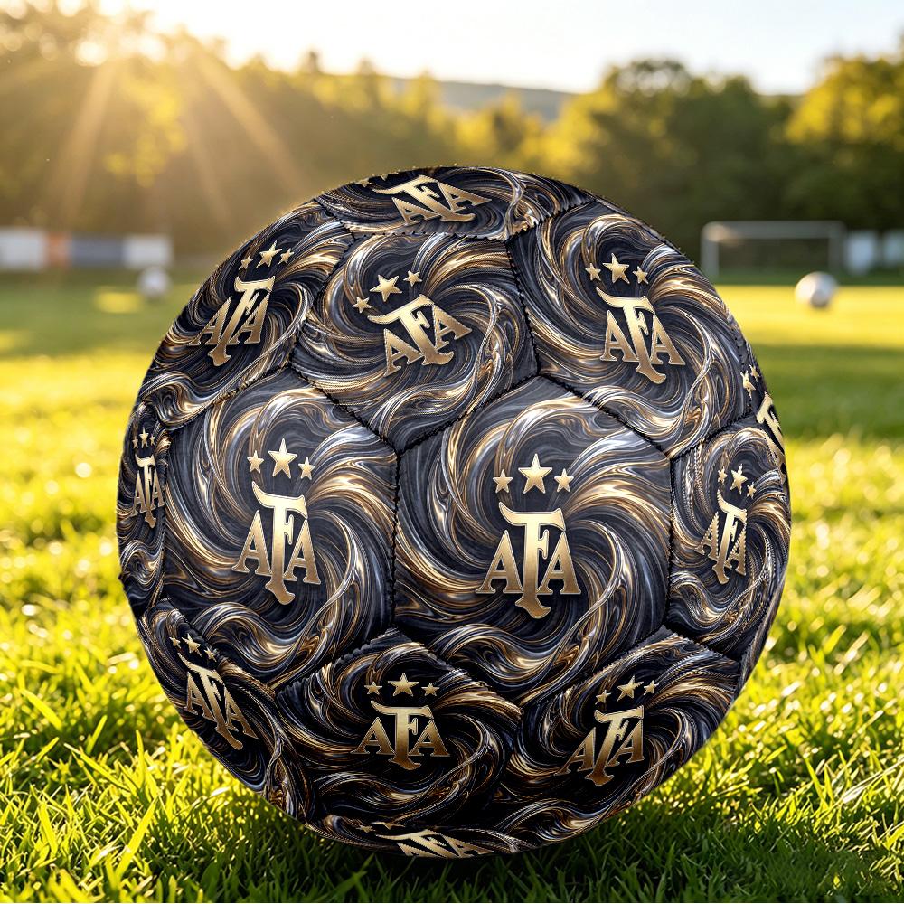 Pallone da Calcio Stampato Argentina Taglia 5 Resistente all'Usura Standard Pallone da Allenamento per Adulti Regalo per tifosi per Partite Sportive Indoor Outdoor