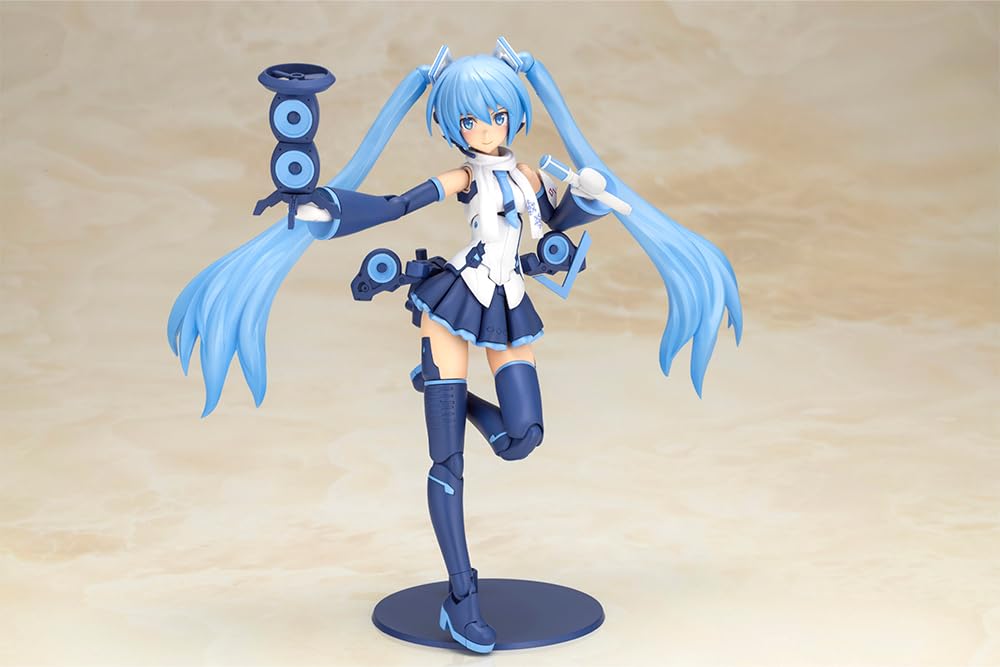 Kotobukiya Frame Arms Girl Frame Music Girl Snow Miku Another Color 150mm Plastic Model Ver. (Approx. tall, Non-scale Kit)