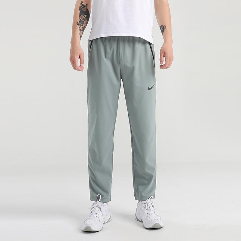 Nike Team Woven Quick-Dry Straight Casual Running Pants Men bottoms Charcoal-Grey CU4958-084