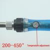 28-Piece Adjustable Temperature Soldering Iron Set with Pyrography Pen - 110V European Standard