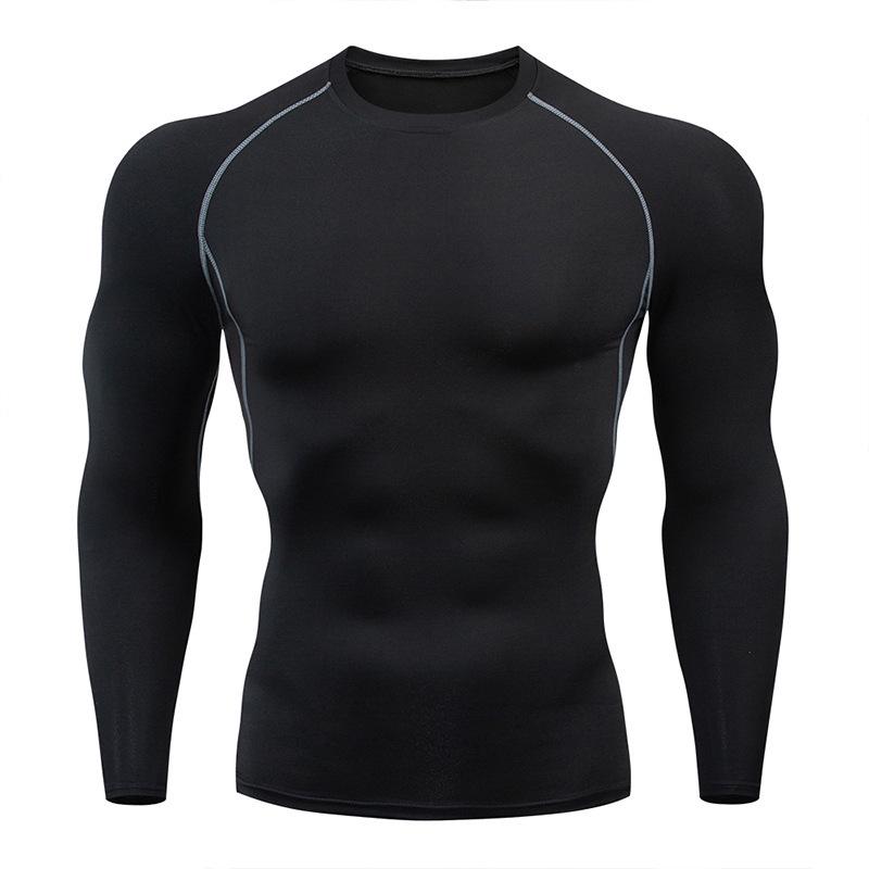 2025 Sport Compression T-Shirts: Long & Short Sleeves for Fitness, Running, Body Shaping