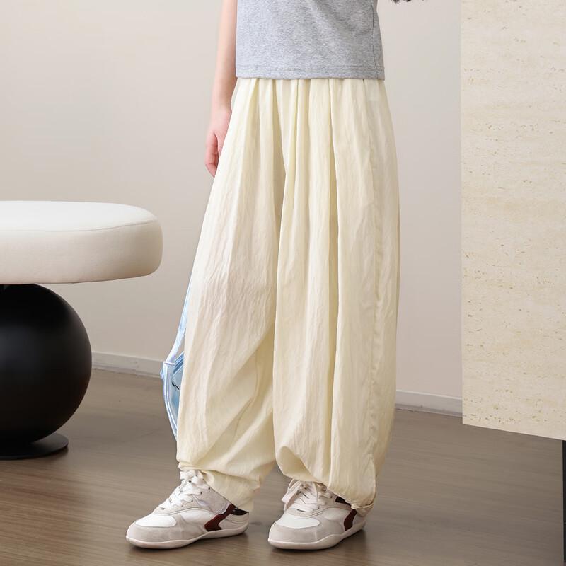 LUSON Girls' 2025 Summer Thin Breathable Mosquito Repellent Pants