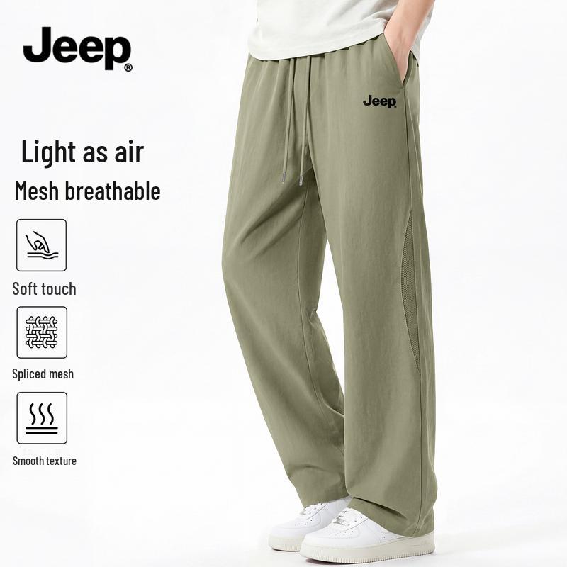 JEEP Men s Summer Lightweight Breathable Straight-Leg Casual Pants XL