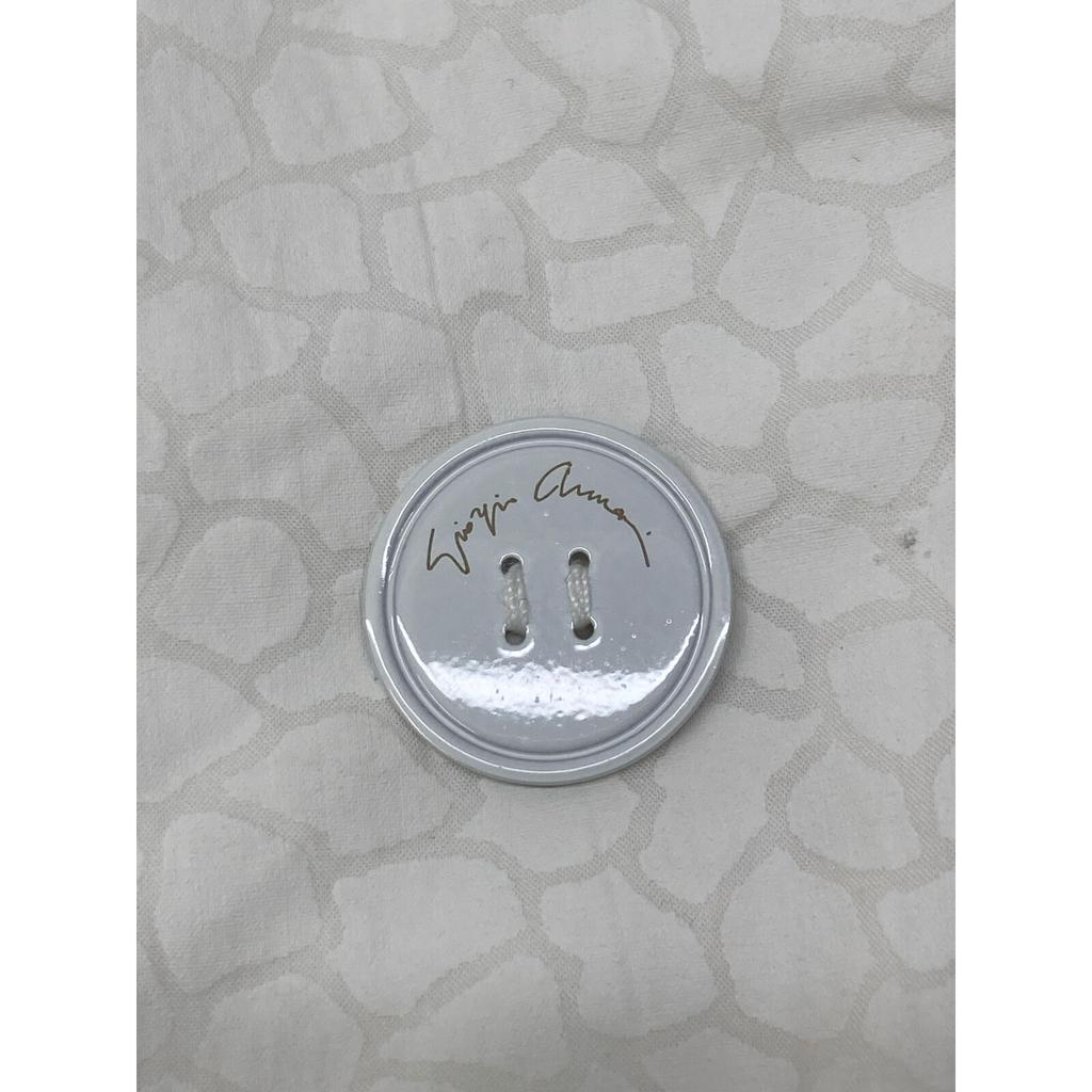 GIORGIO ARMANI White PG4014 Inside Lace All-Over Print Jacket Jacket 46 whiteUsed