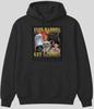 Even Baddies Get Saddies Hoodie Sad Crying Cat Meme Mens Hoodie