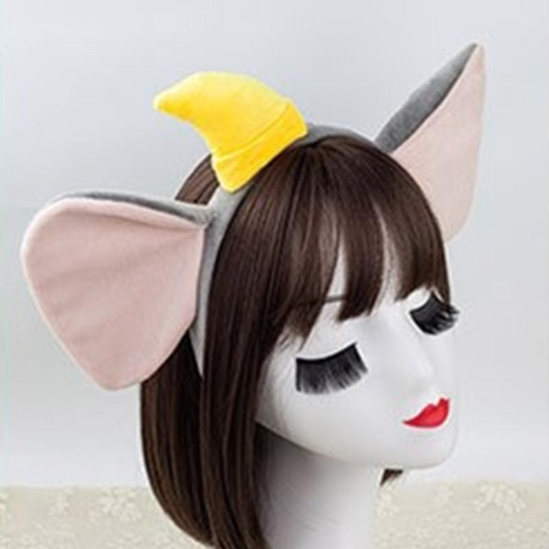 1/3/4 Delar Elefant Kostym Set Elefantöron Hårband Svans Fluga Tutu för Halloween Utklädnad Djur Cosplay Kostym