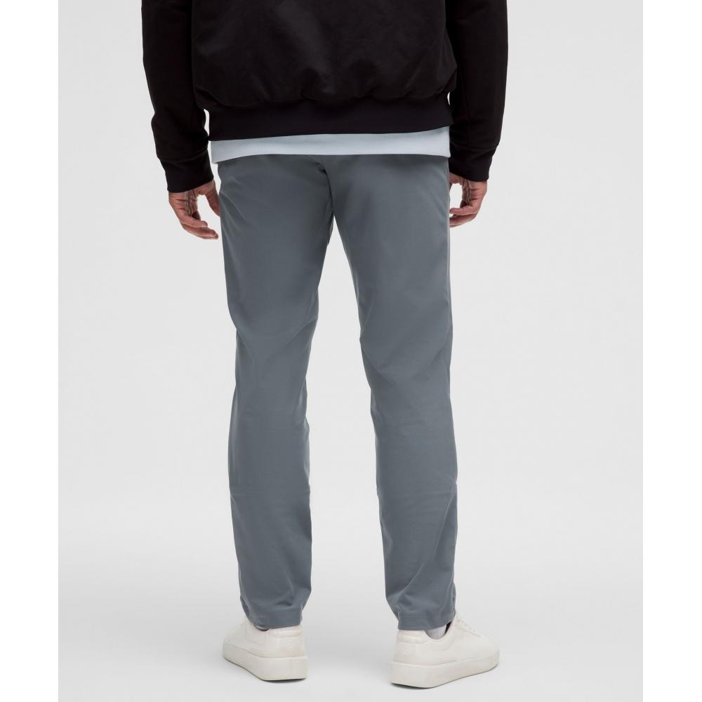 Lululemon Calça Abc Classic Fit 34l Warpstreme Cinza Oasis