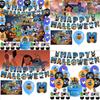 Adorable Stitch Themed Party Decoration Set With Banners Balloons And Backdrop For Halloween Celebrations