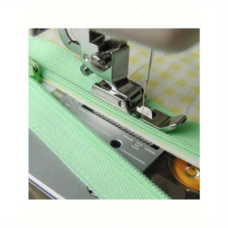 

1 шт. Бытовая многофункциональная швейная машина Односторонняя лапка для молнии День святого Валентина, Свадьба в день святого Валентина, День рождения one-size серебряный