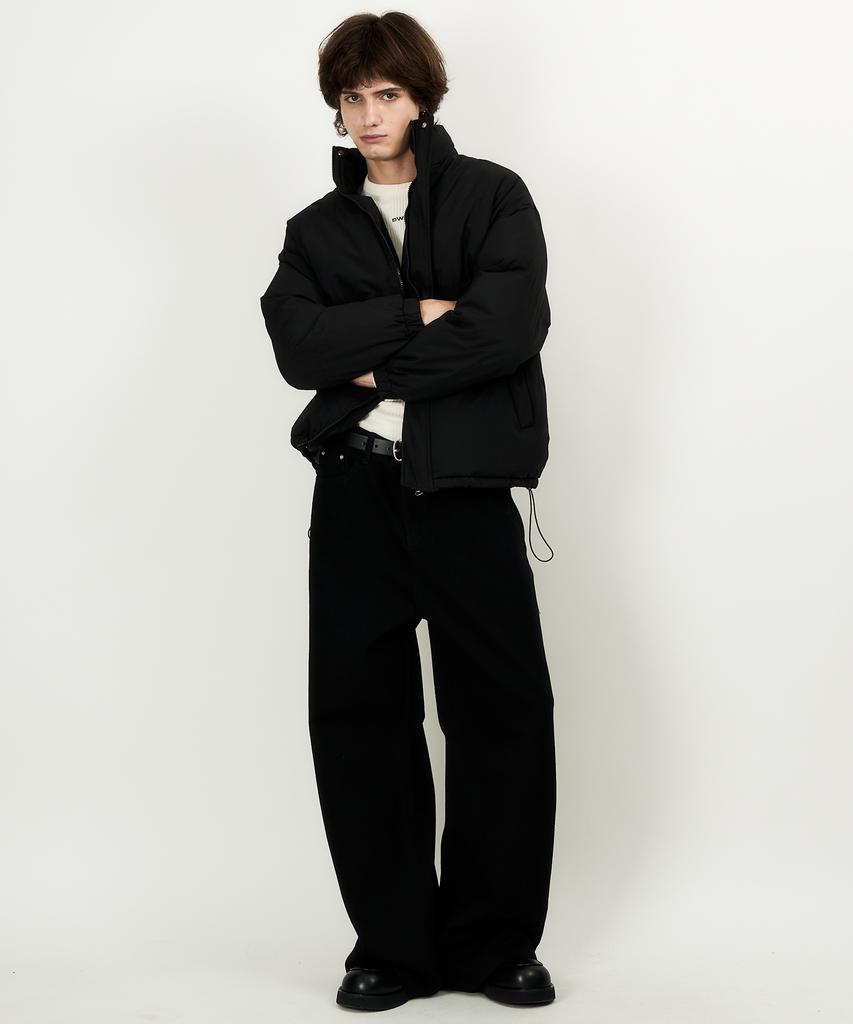 DWSE Essentials Puffer Short Padded Jacket (Black)