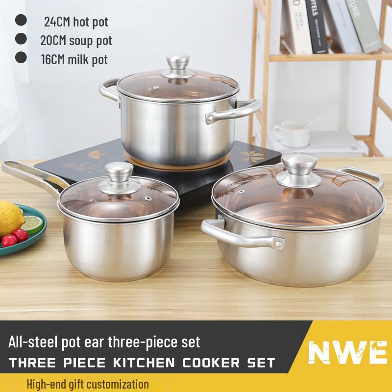 Lijia Stainless Steel Cookware Set