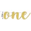 Prince Princess ONE Photo Prop 1st Birthday Party Decor Garlands Hanging Flag Bunting Banner