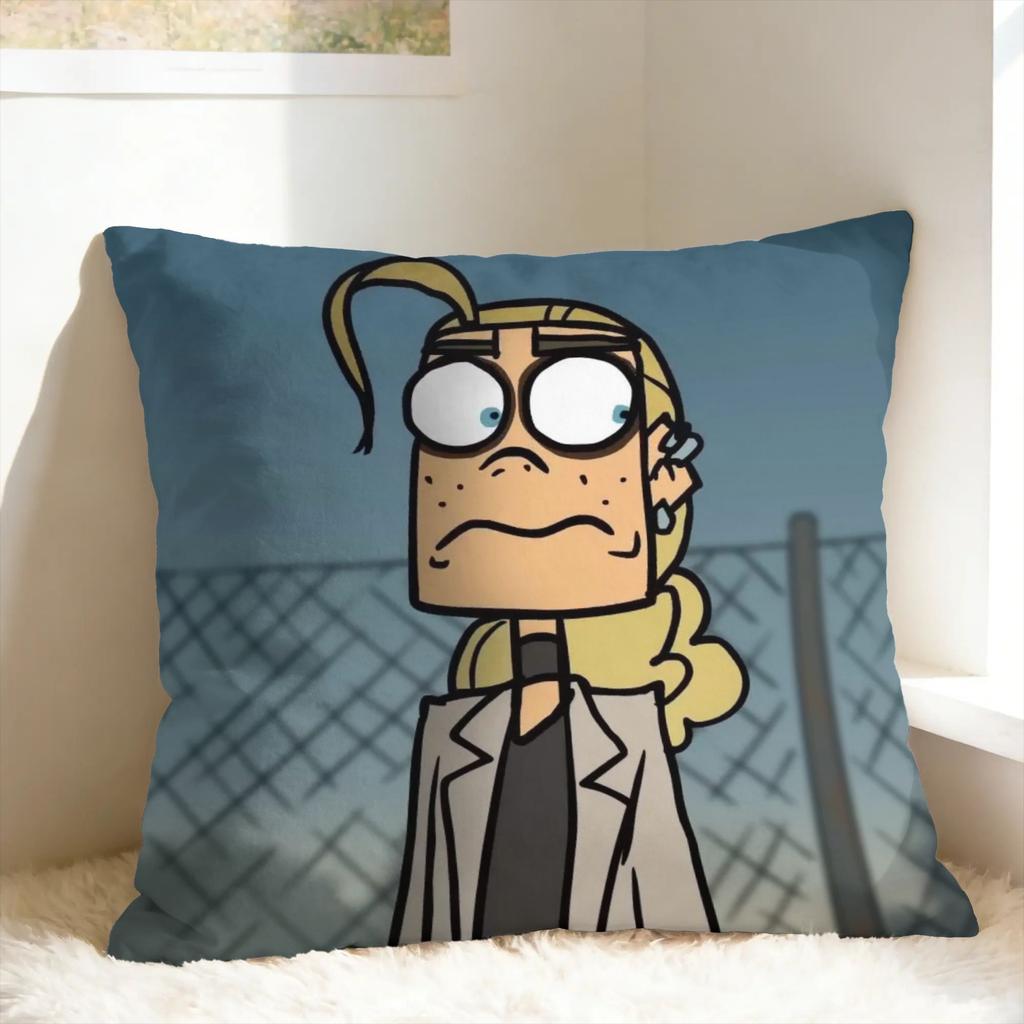 Metal Family Dee 2 Pillow Case Fashion Pillow Cover Square Pillowcases For Office Car Home Decor