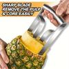 Stainless Steel Multi-Functional Corer and Peeler - Effortless Coring, Light Beige Sharp Blade for Precise Cutting