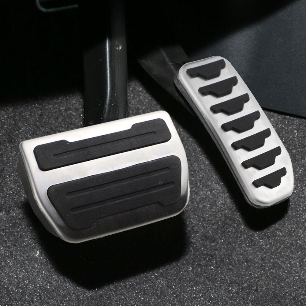 Car Brake Gas Pedal Cover for Land Rover Range Rover Evoque 2012-2022 Discovery Sport 2014-2019 for Jaguar X760 X260 F-Pace