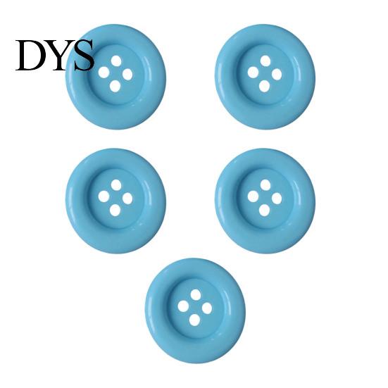 Large Plastic Buttons for Crafts 5Pcs Four-Hole Sewing Buttons, Oversized Craft Creative Colorful Crafting Fabric Projects DIY And Clothing Decoration