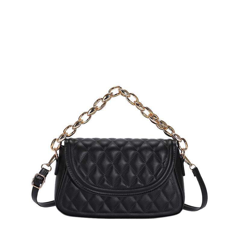 Chic Vintage Small Square Bag 2024 Summer New Trendy Casual Shoulder Bag
