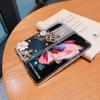 Diy Diamond Phone Case For Samsung Galaxy Z Fold 3 4 Luxury Bling Rhinestone Clear Hard Cover For Galaxy Z Fold 2