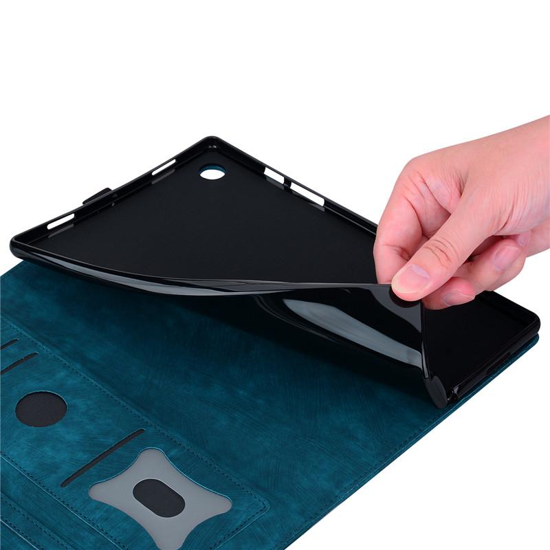 Tablet Case Funda For Lenovo Tab P11 Plus Case 11" Emboss 3D Flower Cat Wallet Tablet Shell For Lenovo Tab P11 Case Tb J606f J606l J616f