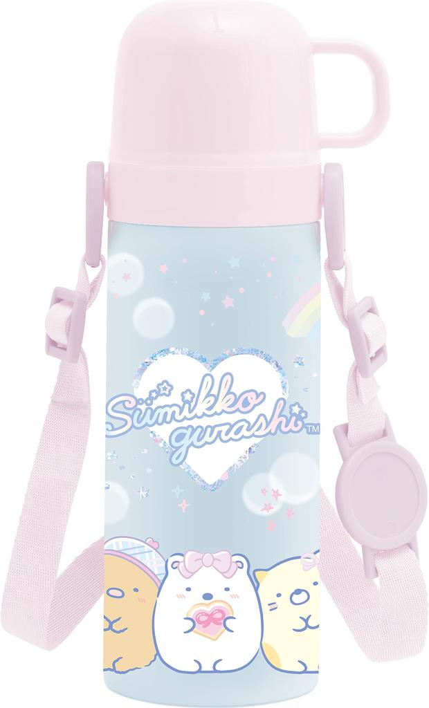 Sumikko Gurashi Lunch Market Compact 2WAY Stainless Steel Bottle KA19001 San-X
