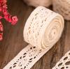 Huan Chuang Cotton Lace Ribbon for DIY Crafts and Clothing Fabric Decorations