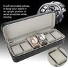6 Slots Watch Box Jewelry Display Storage   Wrist Watch Present Box Case