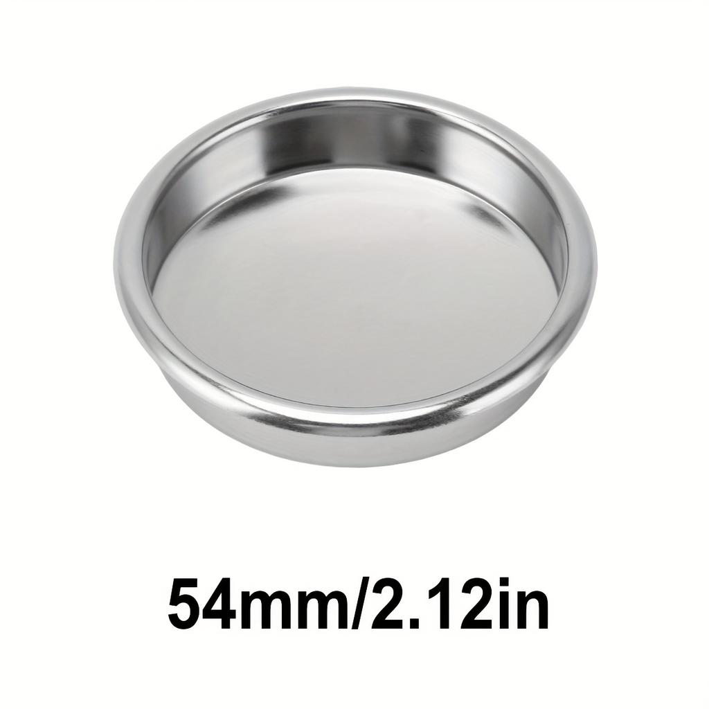 51/54/58mm Back Flush Blind Filter, Stainless Steel Backflush Insert Disk Filter Portafilter Basket Coffee Machine Accessories