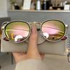 Round Retro Sunglasses Men UV400 Women Brand Designer Sun Glasses Alloy Punk Outdoor Anti-UV Sun Eyewear