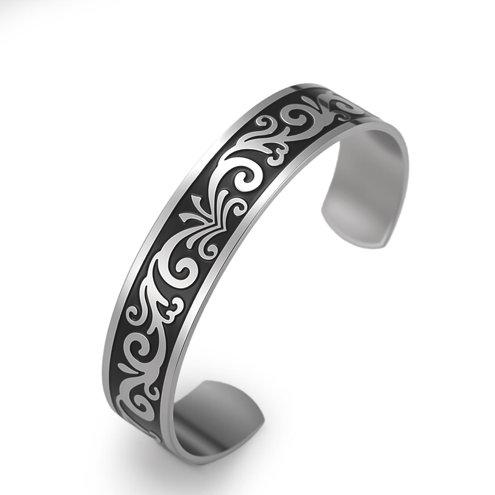 

LIKGREAT Vintage Tree of Life Bracelet Adjustable Open Bangle Boho Celtic Jewelry for Women Men Spiritual Amulet Birthday Gift
