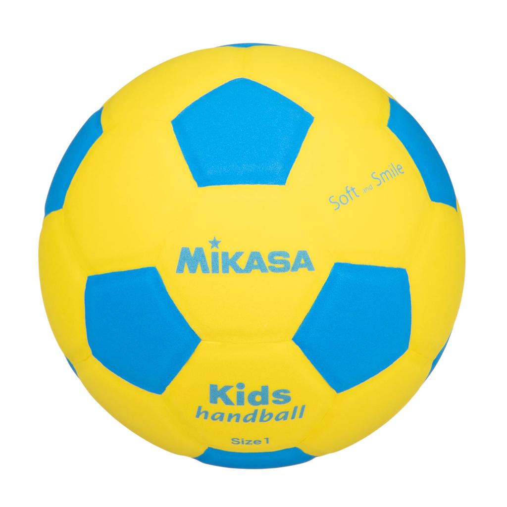MIKASA Smile Handball No. 1 (for Elementary School Students) EVA Material SH1-YBL Recommended Internal Pressure 0.10-0.15 Kgf/cm²