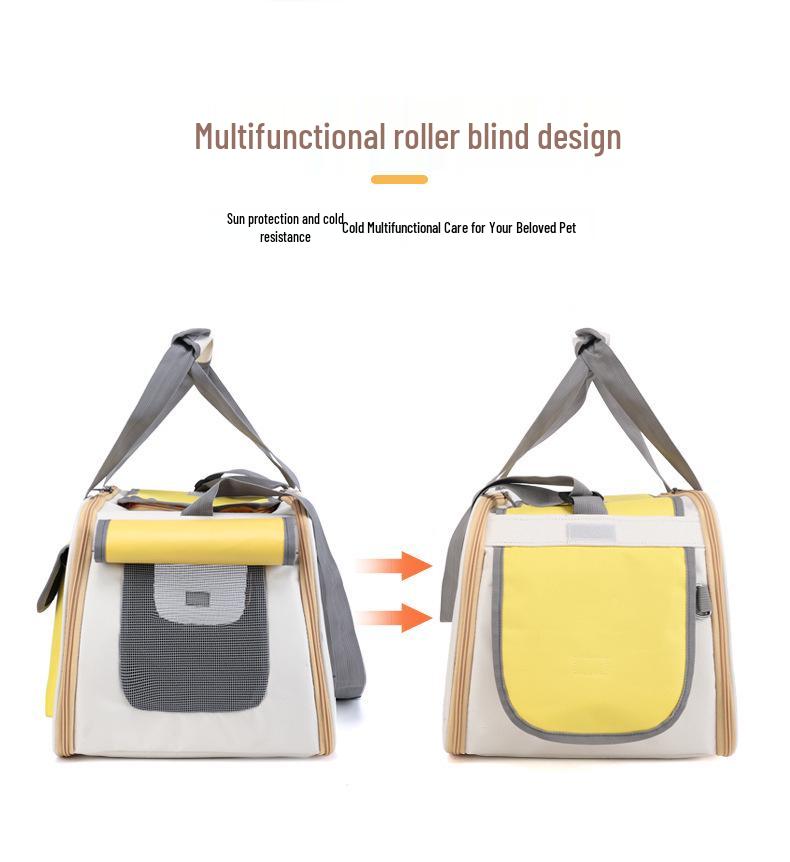 Winter Large Capacity Portable Cat Carrier Backpack for Outings and Travel