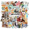 50 ks Samolepky Avatar: The Last Airbender DIY Voděodolné Decal pro Scrapbooking Telefon Zavazadla Skateboard Téma Appa