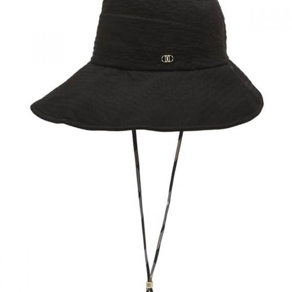 Daks Black Dd Logo Bucket Hat Dche6es01bk