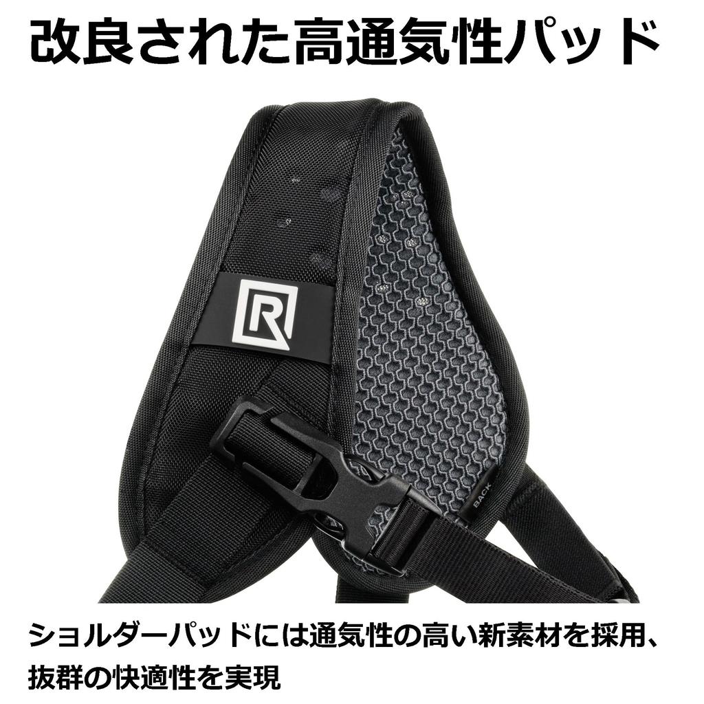 BLACKRAPID Curved Breeze Camera Strap for SLR Wide Padded for Comfort and Crossbody 020650 Cameras, Wear,
