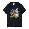 Vintage BraveStarr Men's T Shirt S 5XL Long or Short Sleeves Vintage Washed Top For Everyday Wear Casual Homme Comfortable