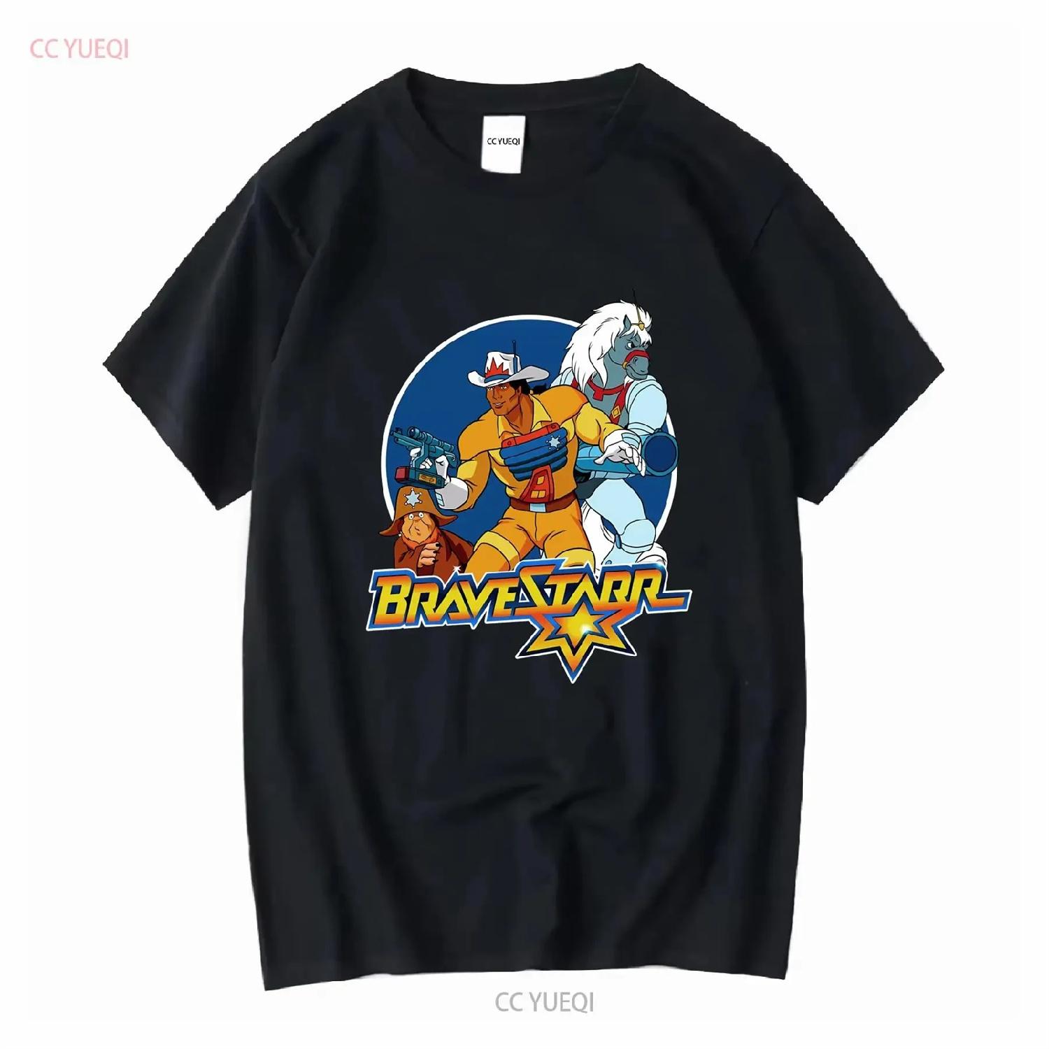 

Vintage BraveStarr Men s T Shirt S 5XL long or short sleeves vintage Washed Top For Everyday Wear Casual homme Comfortable XXXXXL різнокольоровий