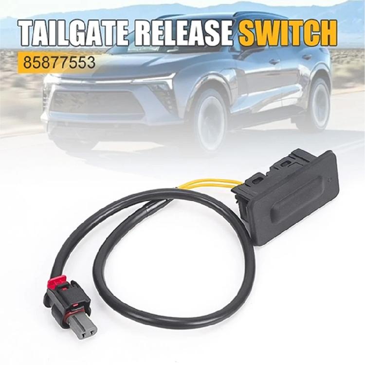 Vehicle Tailgate Release Button Replacement Simple Plugs & Play Setup Tailgate Actuator Switches Replaces 85877553 for Car