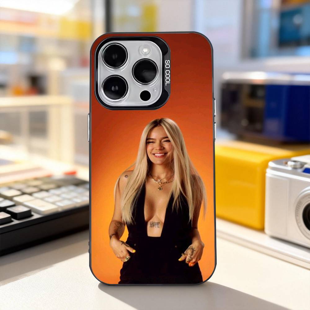 K-Karol G A-Amargura Cool Phone Case For iPhone 17,16,15,14,13,12,11,Pro,XS,Max,Plus,Mini,SE4,E Black Matte Shockproof Cover