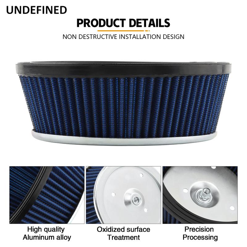 Air Filter Intake Air Cleaner Element For Harley Sportster XL 883 1200 2007-2024 Touring Street Glide Dyna Softail FLTR FLHT