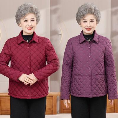 Autumn Light Cotton Clothes Fashion Jacket Jacket New Middle-aged Women's Clothing Autumn and Winter Warm Cotton-padded Clothes