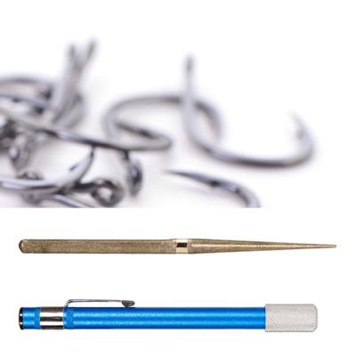 Steel Pen Portable Telescopic Non-Slip Durable Outdoor Fishing Gear Sharpening for Sport