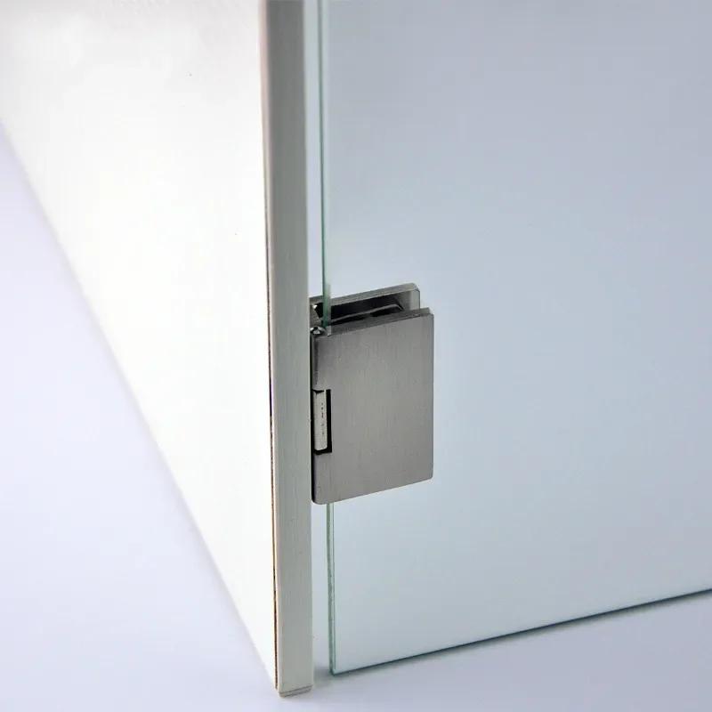 1 Pcs Cake Cabinet Glass Hinge High Quality Punch-free Wine Cabinet Cabinet Glass Hinge Furniture Hardware Accessories