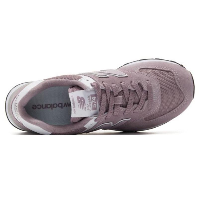 New Balance 574 Unisex Suede Mesh Low Top Casual Sneakers Dusty Pink ML574ESO