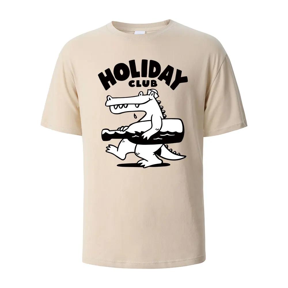 Graphic T-Shirts Holiday Club 100%Cotton Summer Breathable Tops For Men Women ShortSleeved Oneck Men Clothing My Body My Choice